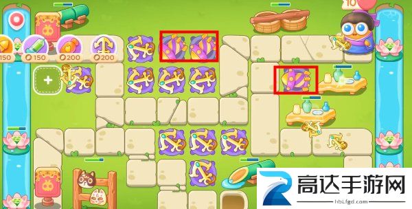 保卫萝卜4纸鸢探春10关攻略 纸鸢探春第10关图文通关流程