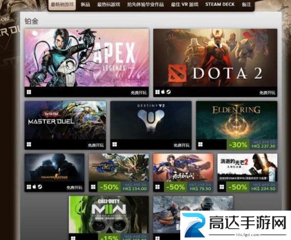 steam2022最佳游戏排行榜 2022年度热门游戏一览