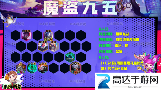 云顶之弈s8魔盗九五阵容怎么搭配s8魔盗九五阵容最强搭配推荐