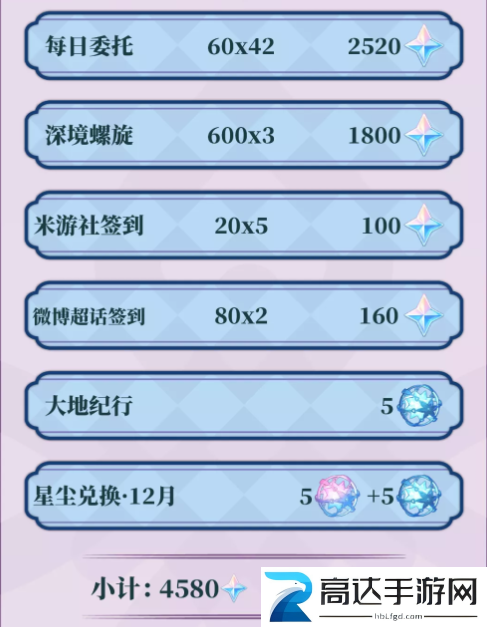 原神3.3版本一共可以获得多少原石 3.3版本全部原石数量详情