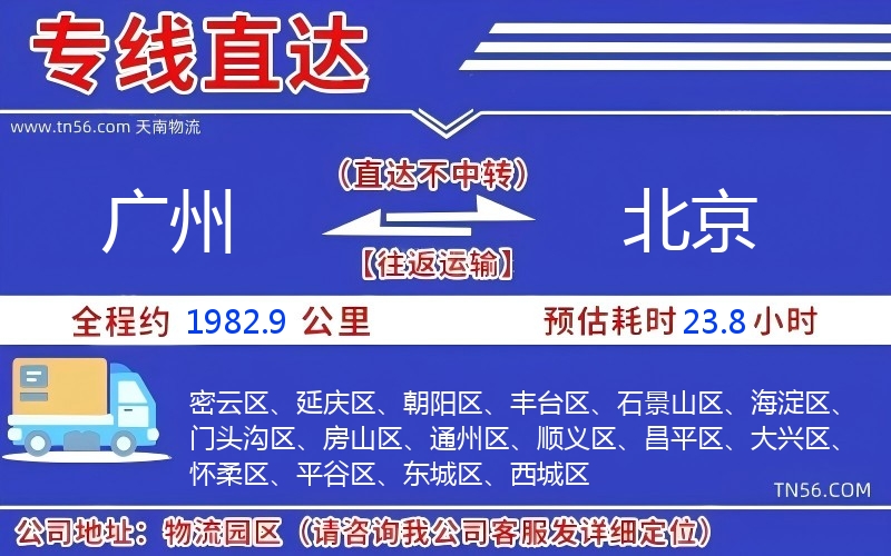 昭通到北京物流公司