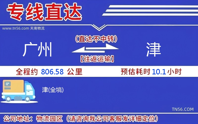昭通到津物流公司