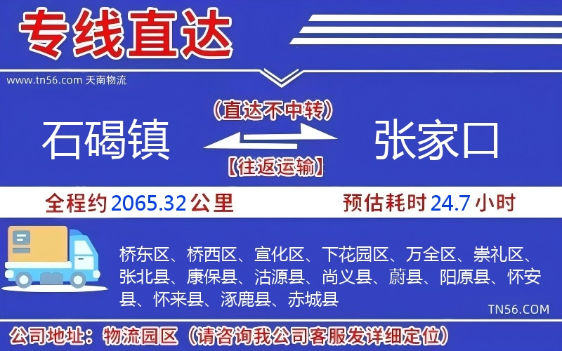石碣镇到晋中物流公司