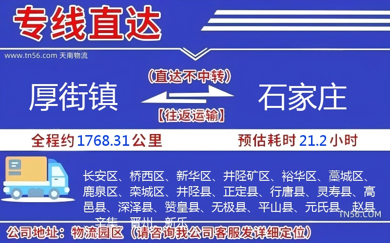 厚街镇到克拉玛依物流公司