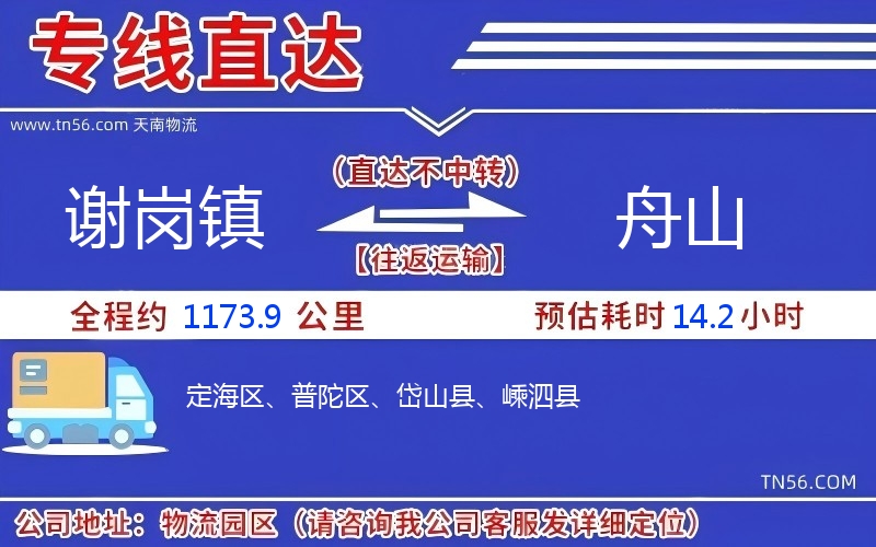 谢岗镇到湘潭物流公司