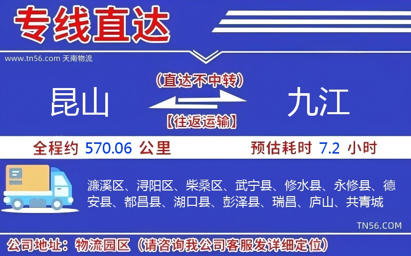 昆山到遵义物流公司