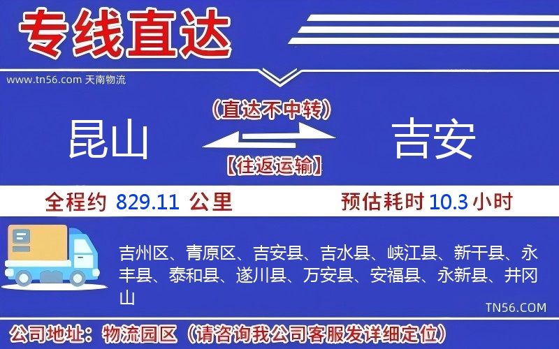 昆山到昆明物流公司