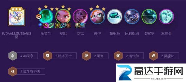 云顶之弈黑客秘术AI阵容选择攻略 黑客秘术AI装备搭配指南