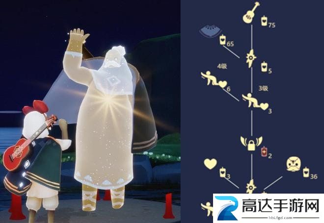 光遇黑金斗篷先祖兑换图最新 2023不舍家长兑换图一览