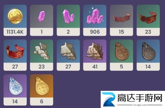 原神裁叶萃光需要哪些突破材料 3.4裁叶萃光升级突破所需材料介绍