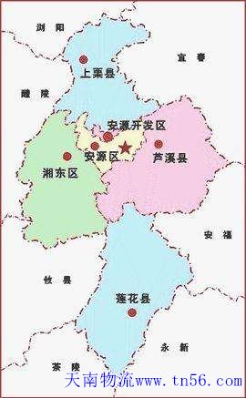 汉中到六盘水物流地图